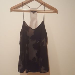 Tibi Black Top Sz 2